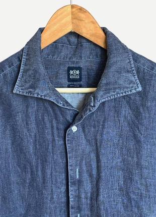 Boggi milano french linen shirt