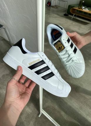 Кроссовки adidas superstar white