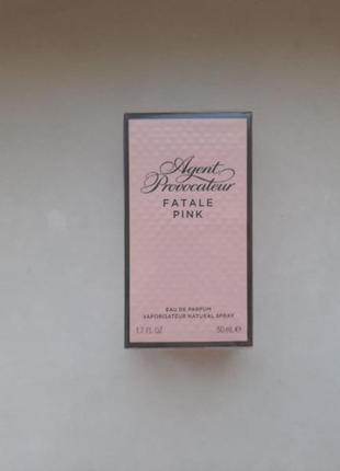 Agent provocateur fatale pink 50 мл парфюмированная вода оригинал