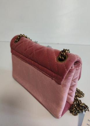 Стьобана сумочка з перлинами та стразами kurt geiger6 фото