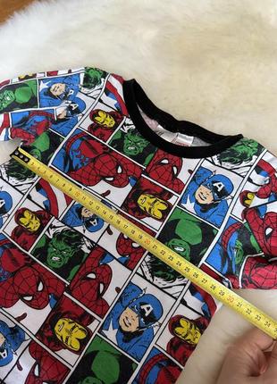 H&m marvel піжама комікси супергерої3 фото