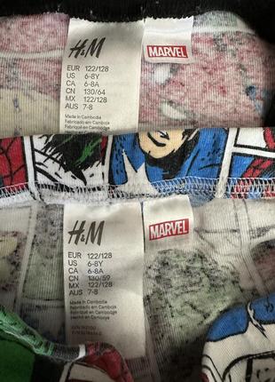 H&m marvel піжама комікси супергерої2 фото