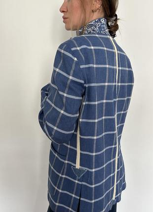 Льняной пиджак итальянского премиум бренда falco rosso5 фото