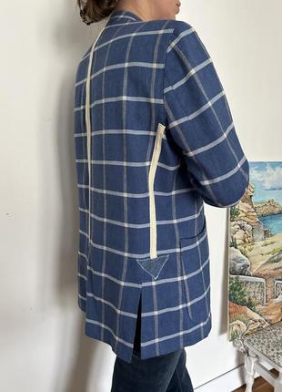 Льняной пиджак итальянского премиум бренда falco rosso6 фото