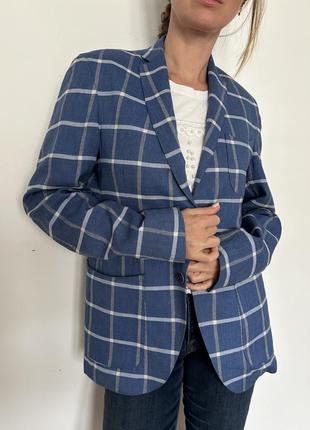 Льняной пиджак итальянского премиум бренда falco rosso2 фото