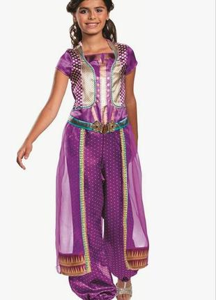 Карнавальный костюм принцессы жасмин из фильма о алладина disney на девочку 3-4 года рост 98-104 см
