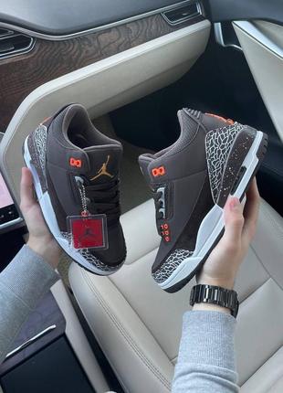 Мужские кроссовки jordan 3 retro fear pack 2023