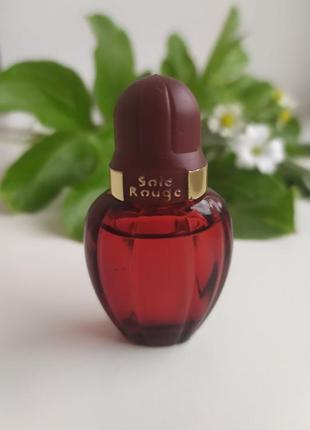 Soie rouge&nbsp;avon, винтажная миниатюра, парфюмированная вода, 5 мл, редкость!