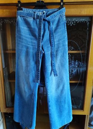 Джинси палаццо джинси широкі джинси прямі