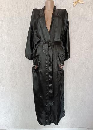 Атласный халат кимоно р.46-48