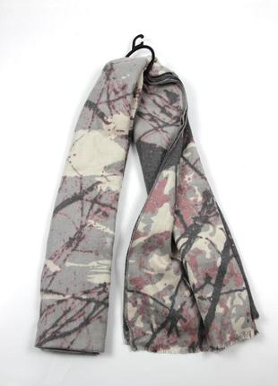 4802025 шарф серый one size
