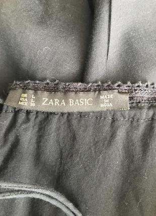 Zara блуза вискоза хлопок7 фото