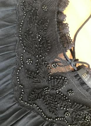 Zara блуза вискоза хлопок4 фото