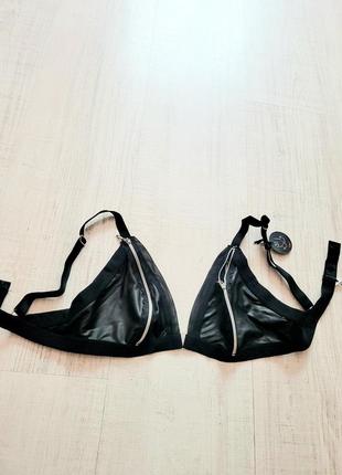 Верх от купальника с молниями 75 в