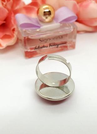 💙💍 яркое круглое кольцо натуральный камень розовый агат6 фото