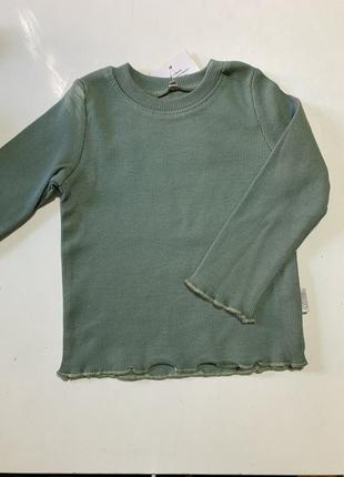 Джемпер для дівчинки в рубчик