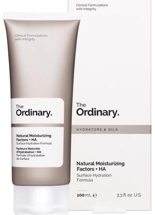 The ordinary - natural moisturizing factors + ha - увлажняющий крем с гиалуроновой кислотой - 100ml