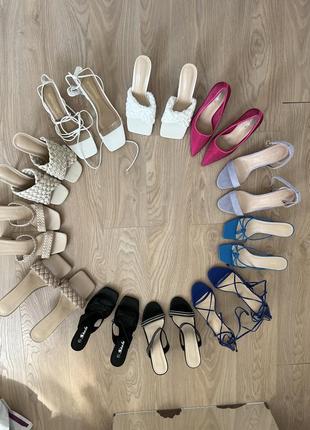 Обувь на каблуке босоножки, туфли, балетки, мюли2 фото