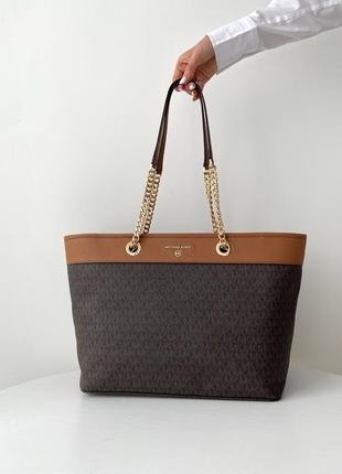 Жіноча сумка michael kors shania large chain tote оригінал майкл корс мішель корс на подарунок дружині подарунок дівчині