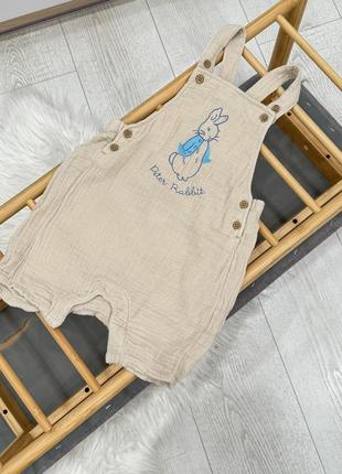Мусліновий ромпер пісочник на малюка