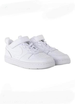 Кросівки бренду nike court borough low 2  еко шкіра uk 8,5 eur 26