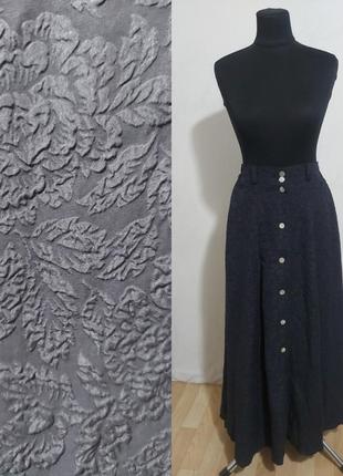 Шелковая юбка в винтажном стиле с набивным рисунком biba+pariscop1 фото