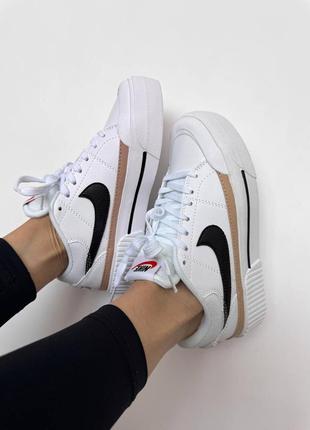 Кросівки nike court legacy  lift white premium