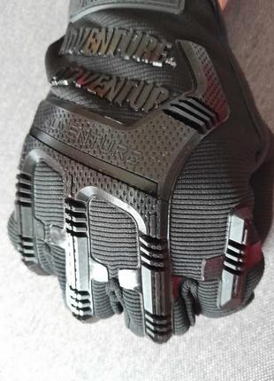 Рукавички тактичні нейлонові mechanix mpact хакі l(чорні)