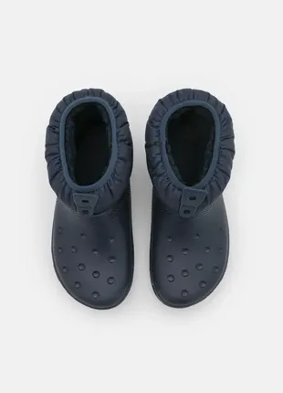 Зимние ботинки дутики crocs classic neo puff shorty cruz !3 фото