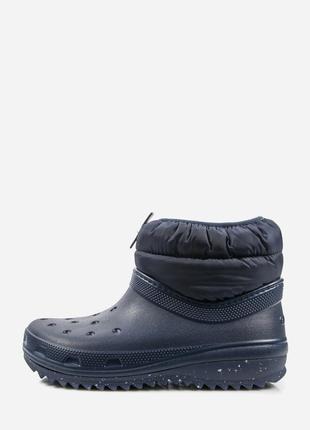 Зимние ботинки дутики crocs classic neo puff shorty cruz !5 фото