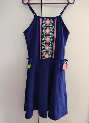Платье сарафан вышиванка waikiki 140/146см.