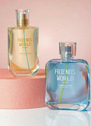 Туалетна вода friends world for him 75 ml