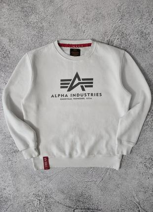 Свитшот худи alpha industries carhartt aeronautica militare (s)