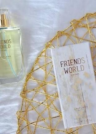 Туалетна вода friends world for her oriflame