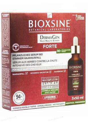 Сироватка проти сильного випадіння волосся біоксин bioxcin dermagen forte