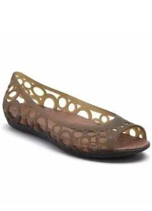 Босоножки балетки crocs adrina flat1 фото