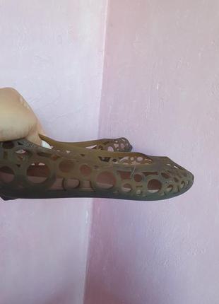 Босоножки балетки crocs adrina flat3 фото