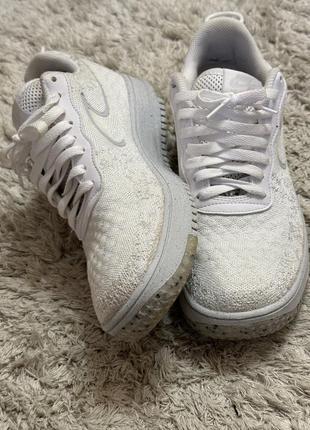 Красовки  nike air force 1 crater flyknit m white dm0590-100