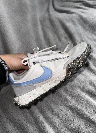 Кросівки nike оригінал waffle racer crater wmns grey ct1983-106