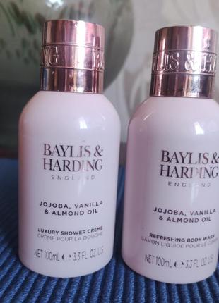 Шикарный уходовый набор baylis & harding jojoba, vanilla & almond oil