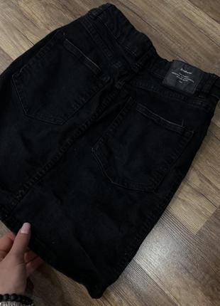 Юбка джинсовая stradivarius2 фото