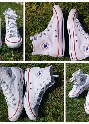 Білі кеди конверси converse розмір 36.5