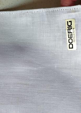 Doerig😍 швейцарское качество👌 однотонные носовые платинки, носовики 30х32 из сверхтонкого льна🤩👍9 фото