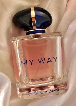 Яскравий жіночий ягідно-вершковий аромат у стилі my way giorgio armani