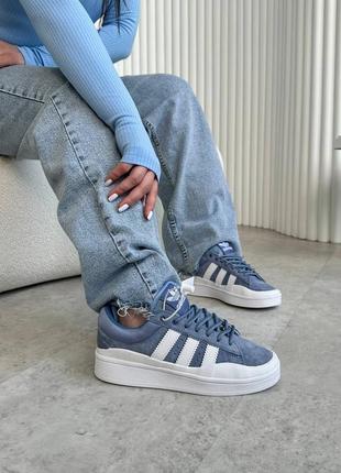 Кроссовки adidas campus x bad bunny blue