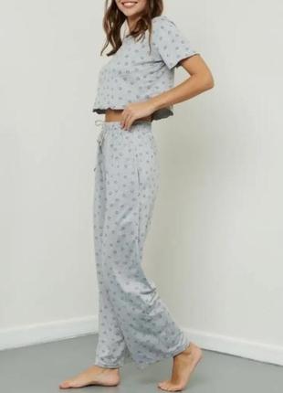 Пижама  женская- брюки + футболка  / домашняя одежда2 фото