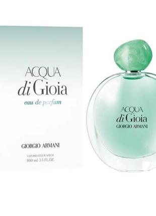 Свіжий аромат на літо з м'ятою в стилі giorgio armani acqua di gioia