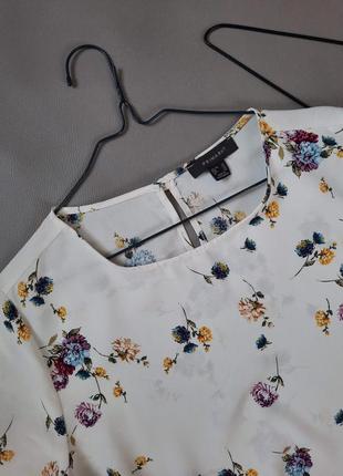 Нежная блуза цветочный принт №7062 фото