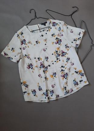 Ніжна блуза квітковий принт №706