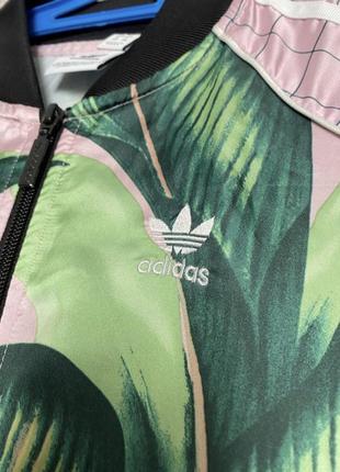 Жіноча олімпійка, світшот на блискавці, adidas original xs3 фото